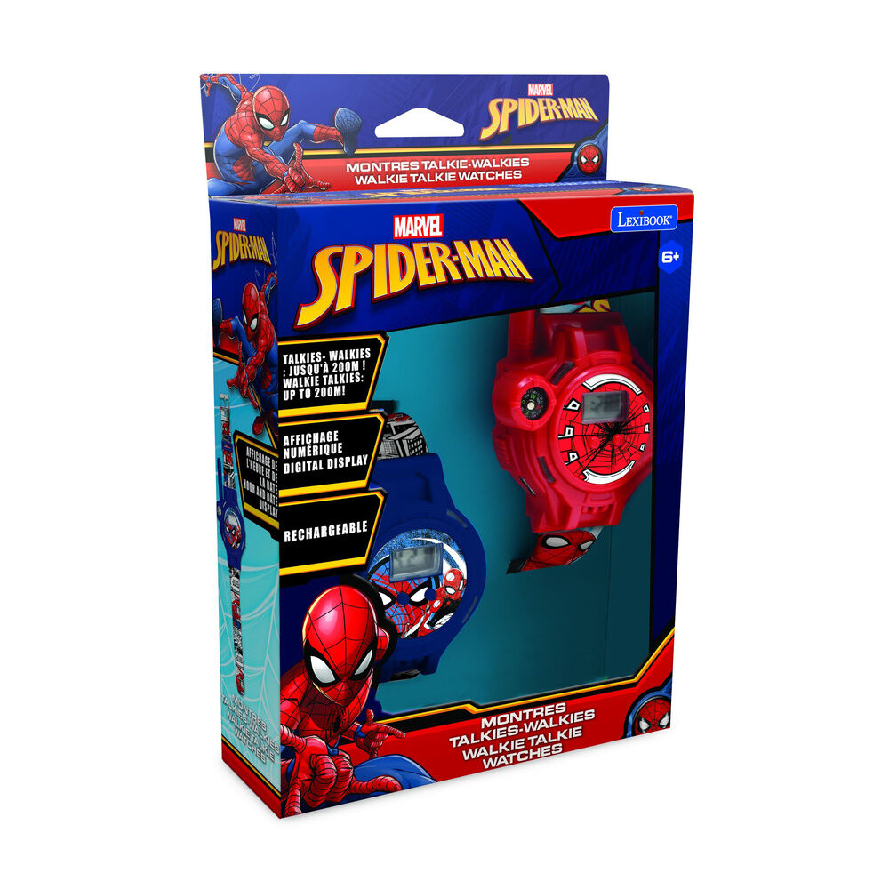 Marvel Spiderman Digitalt Armbandsur Walkie Talkies