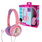 Barbie Hörlurar - Fällbara Stereo med Säker Volymbegränsning