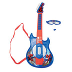 Marvel Spiderman Elektrisk Gitarr med Mikrofon