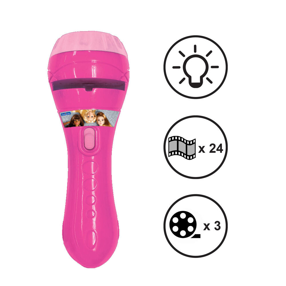 Barbie Projektor Ficklampa