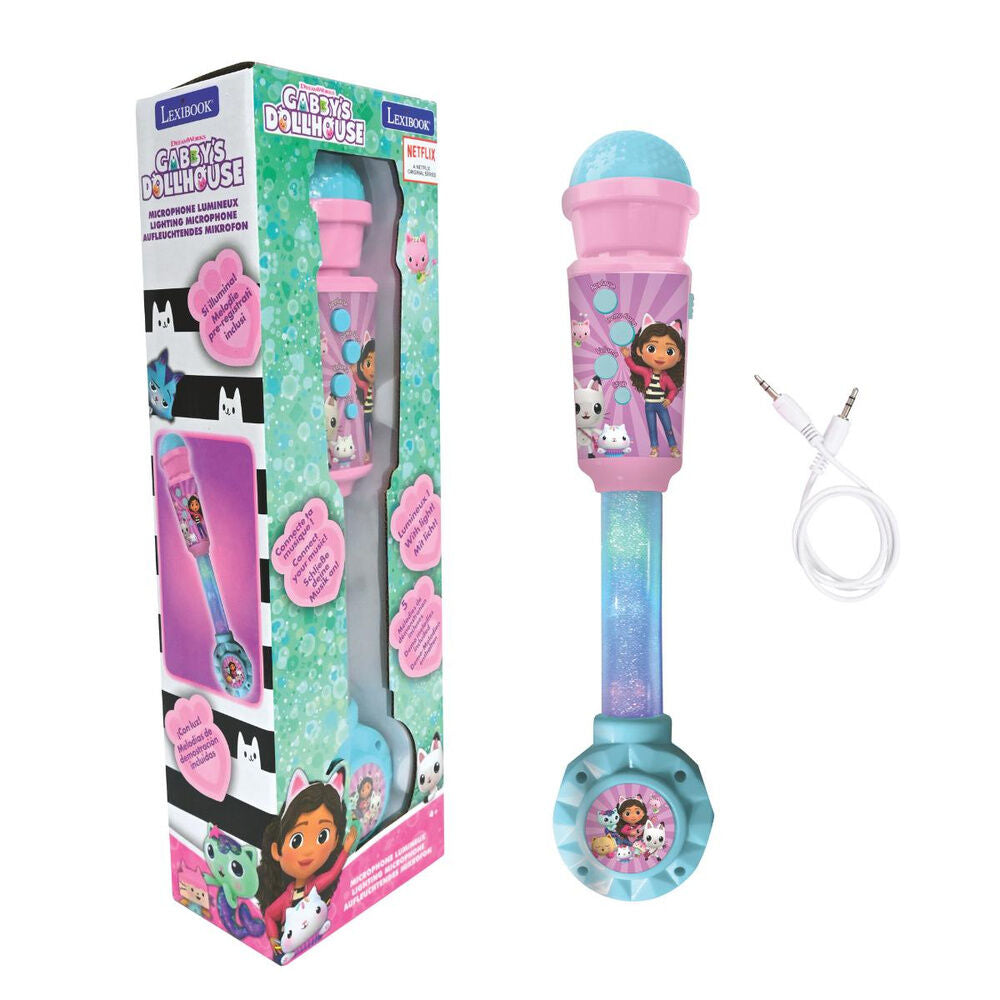 Gabbys Dollhouse Illuminated Microphone