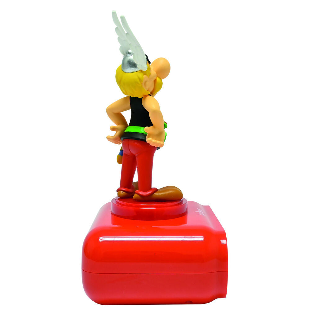 Asterix 3D Nattlampa Alarmklocka