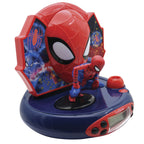 Marvel Spiderman 3D Projektor Väckarklocka