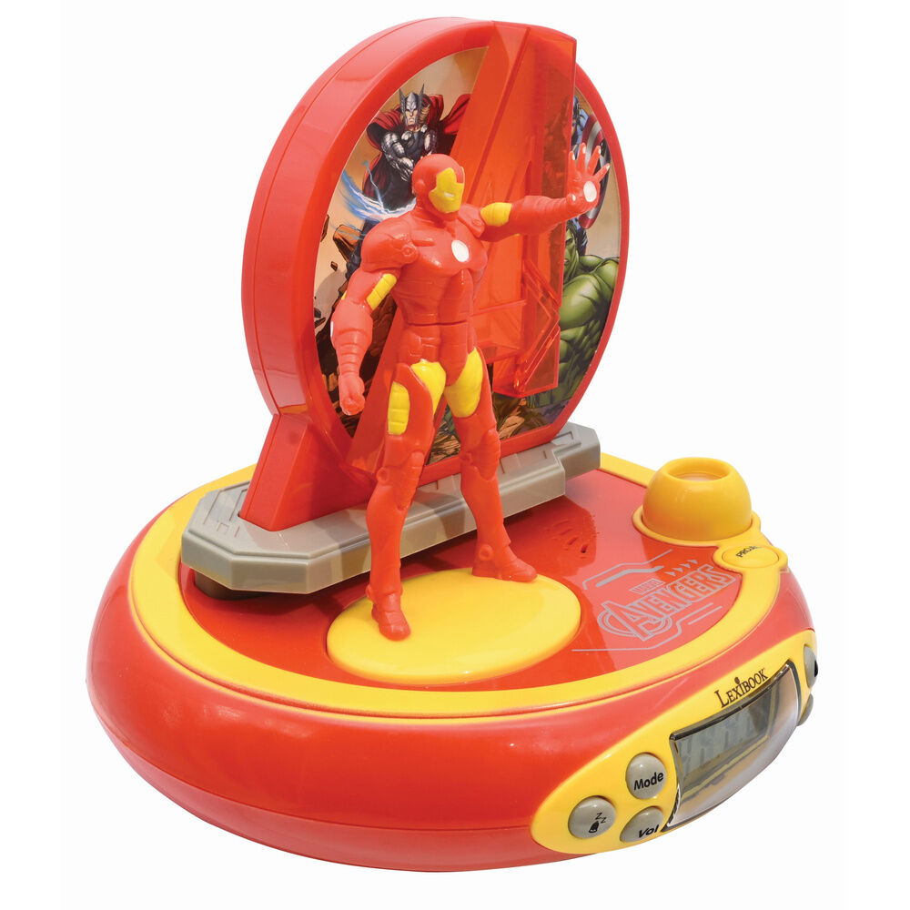 Marvel Avengers Iron Man 3D Projektor Väckarklocka