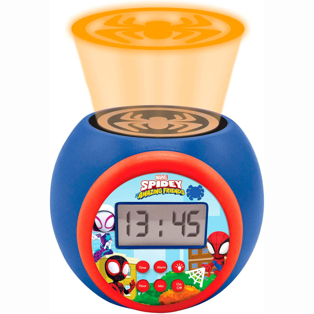Marvel Spidey Projektor Väckarklocka