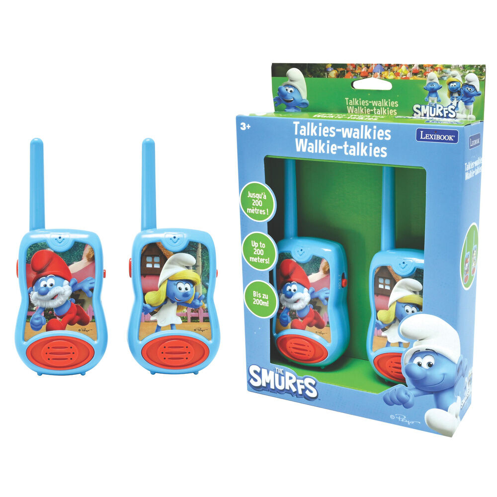 The Smurfs Walkie-Talkies - Roliga och Funktionella Kommunikationsverktyg för Barn