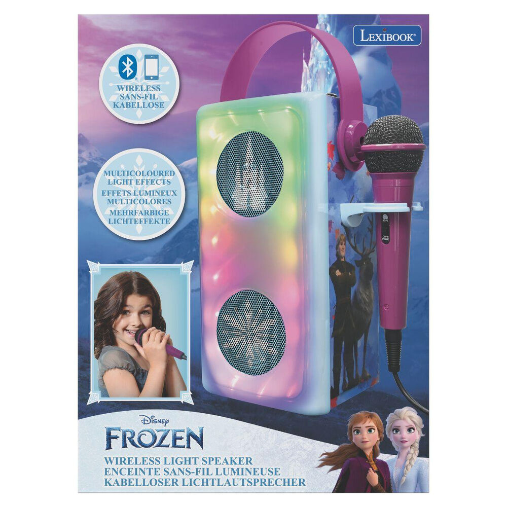 Disney Frozen Illuminated Bluetooth Högtalare med Mikrofon