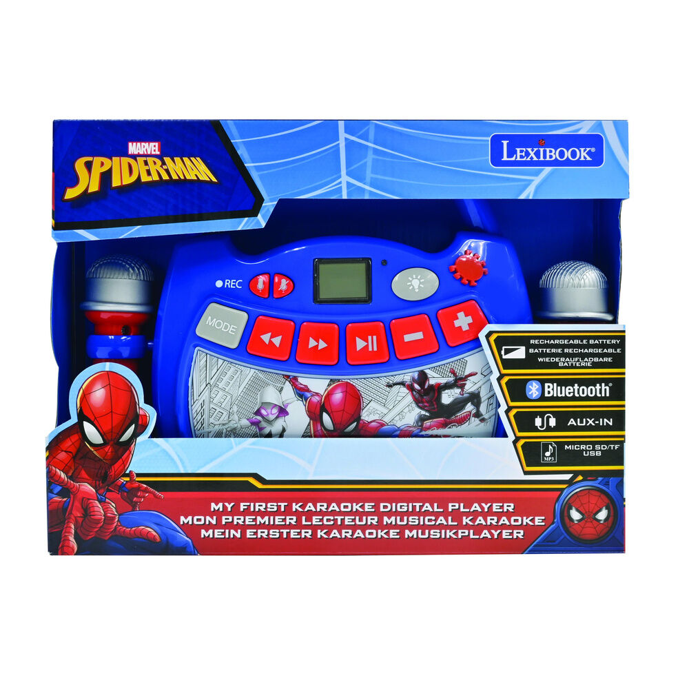 Marvel Spiderman Bluetooth Karaoke Högtalare