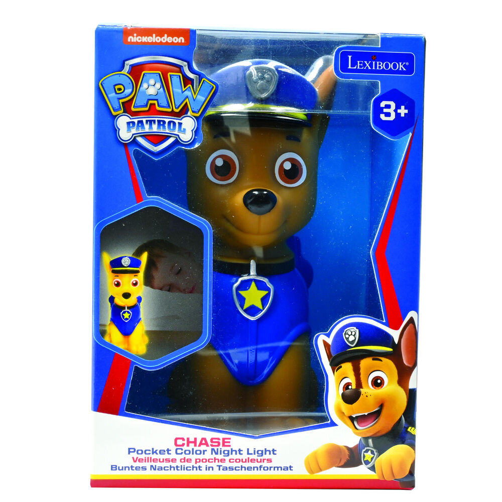 Paw Patrol Chase 3D Nattlampa