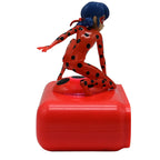 Miraculous Ladybug 3D Nattlampa Alarmklocka