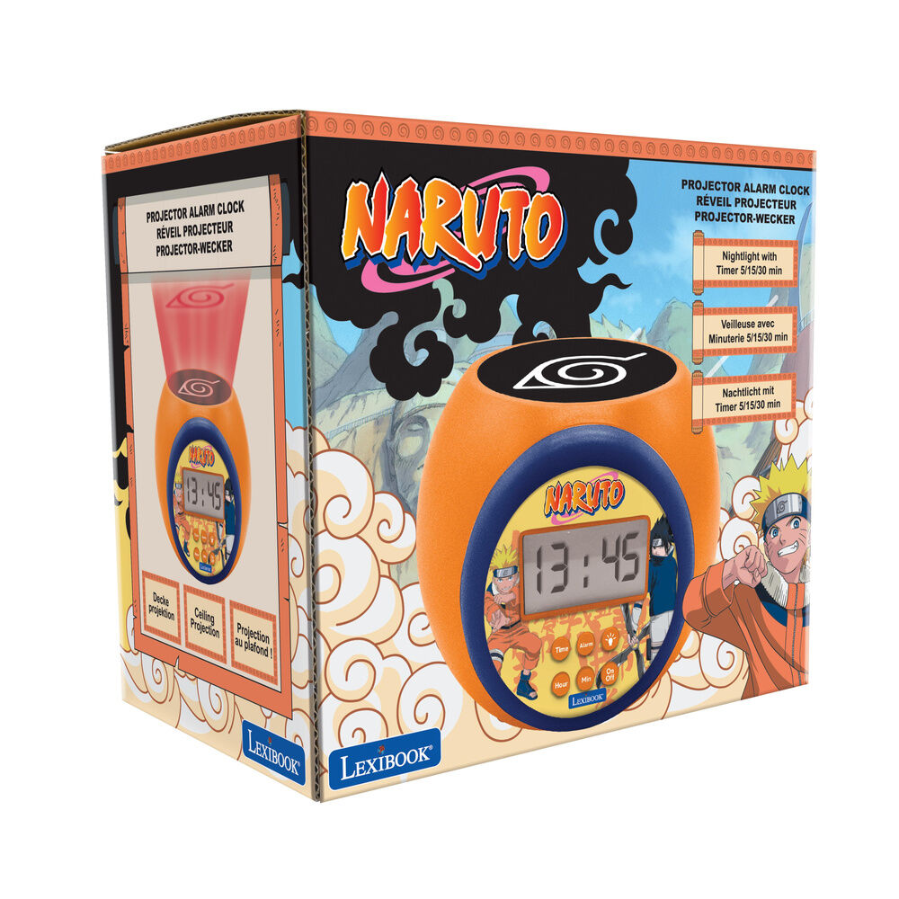 Naruto Projektor Väckarklocka