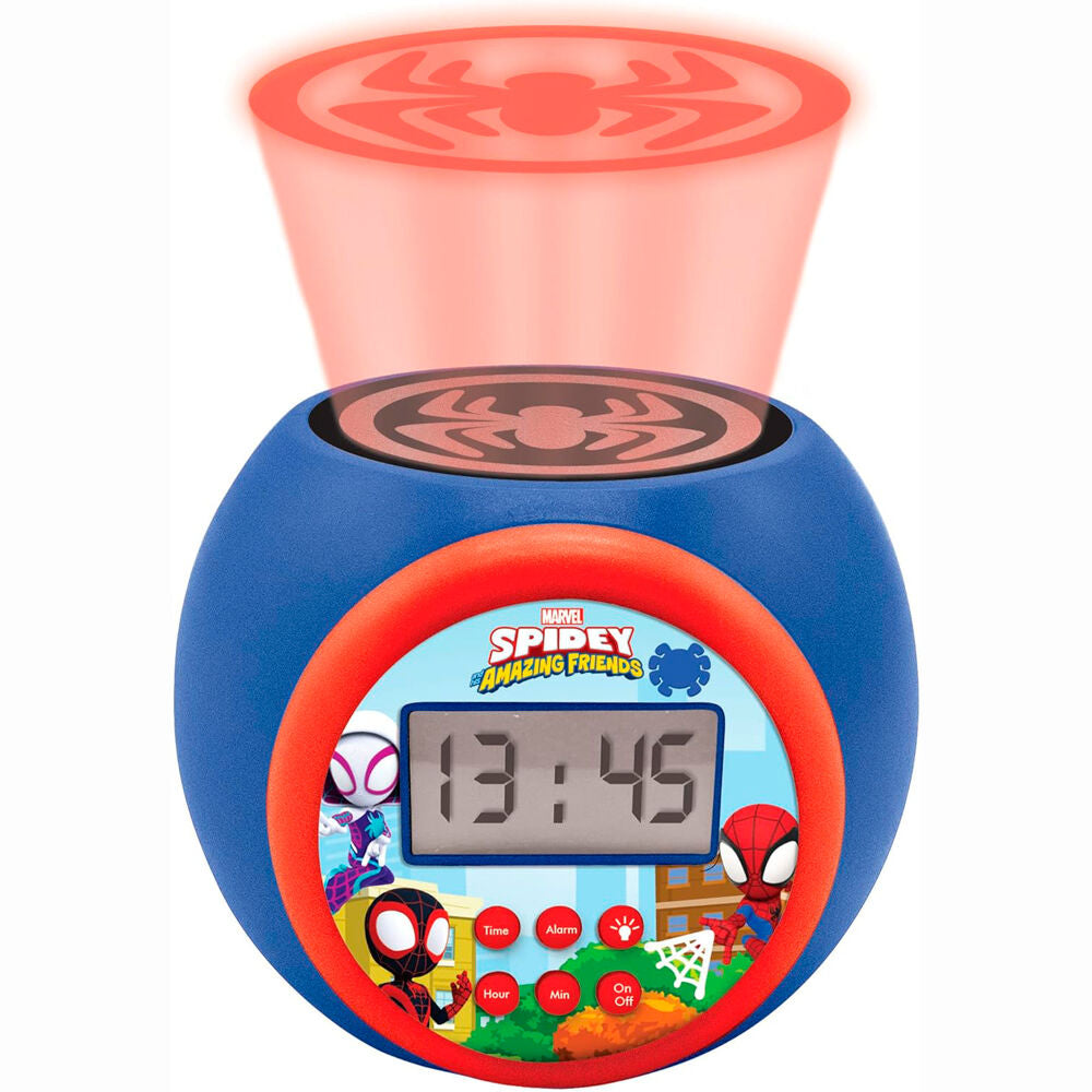 Marvel Spidey Projektor Väckarklocka