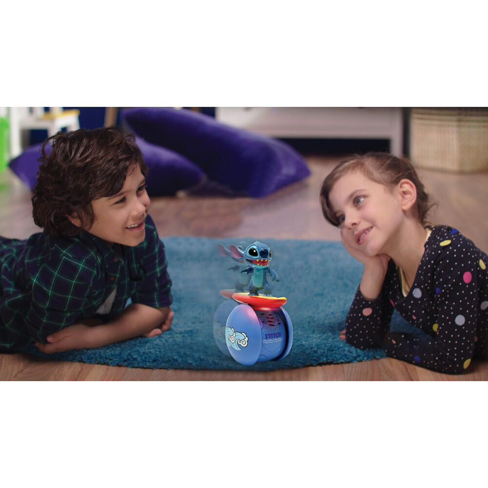 Disney Stitch Tumbling Surfer Robot