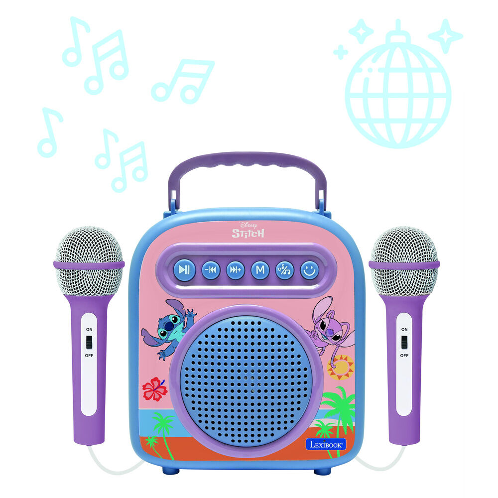 Disney Stitch Bluetooth Högtalare med Mikrofon