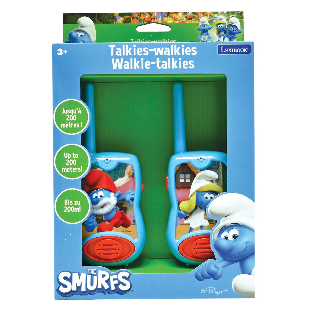 The Smurfs Walkie-Talkies - Roliga och Funktionella Kommunikationsverktyg för Barn