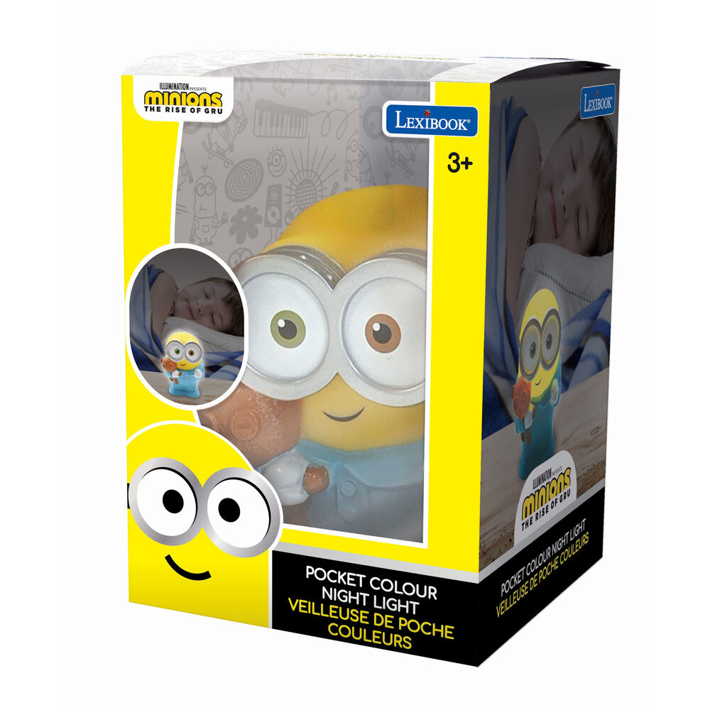 Minions Bob 3D Nattlampa