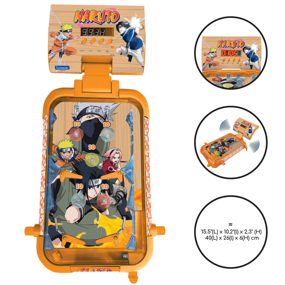 Naruto Shippuden Elektronisk Pinballbordspel
