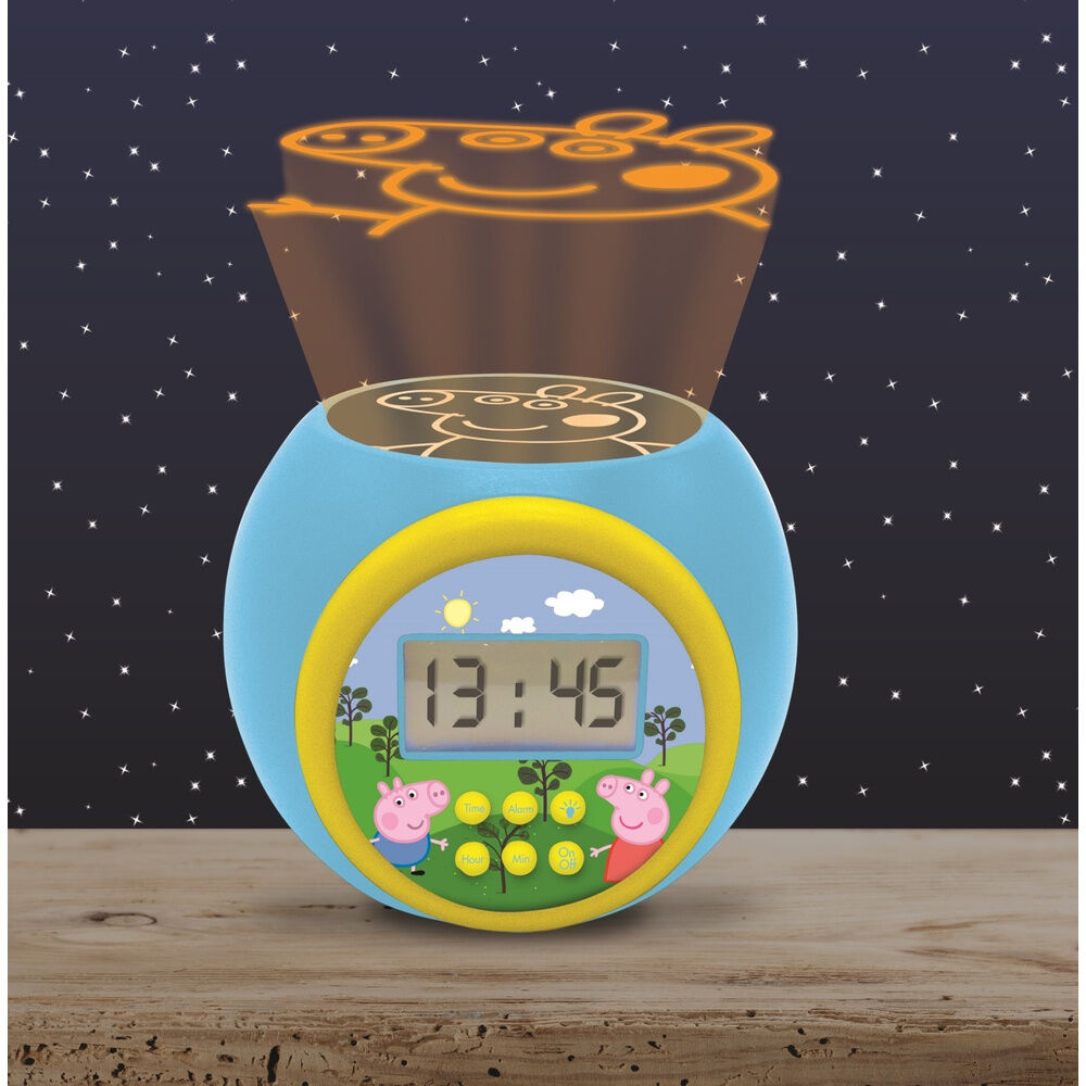 Greta Gris Projektor Väckarklocka