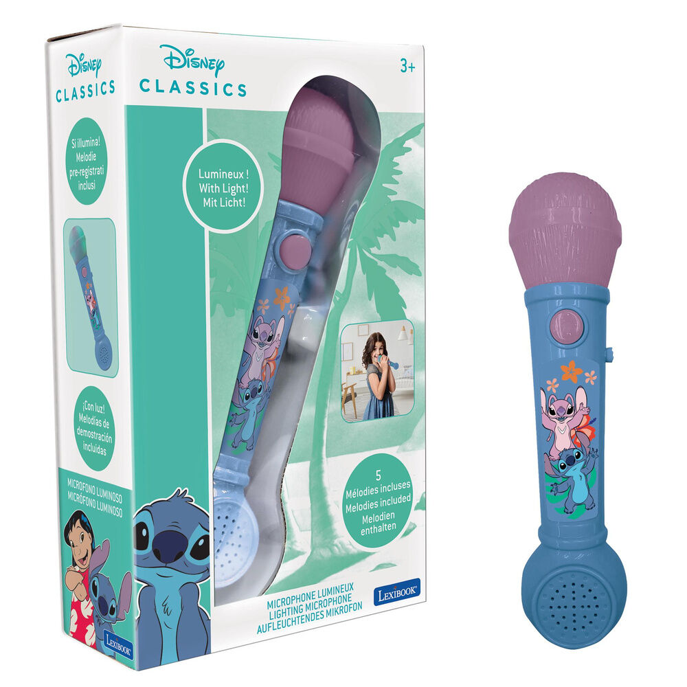 Disney Stitch Illuminated Microphone