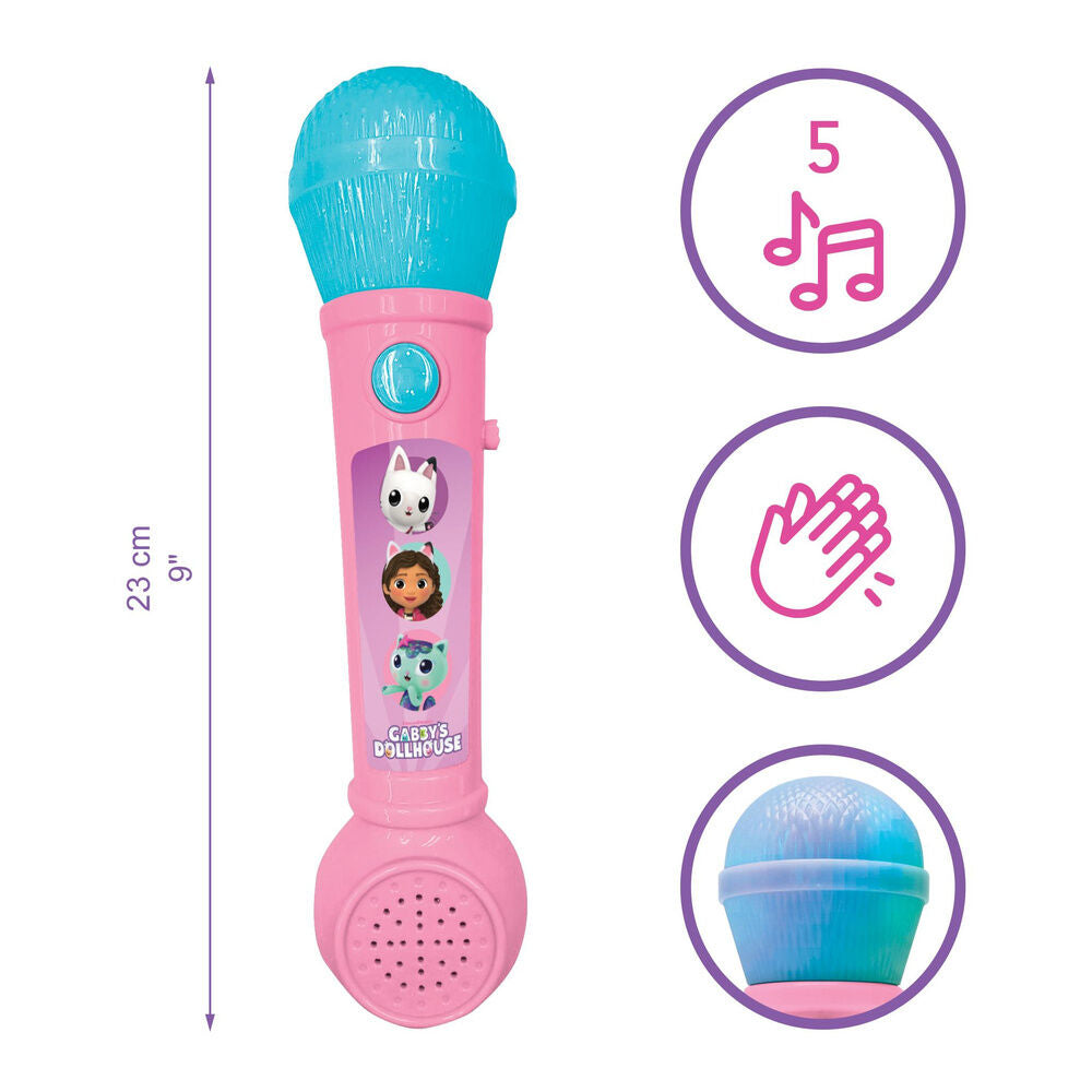 Gabbys Dollhouse Illuminated Microphone