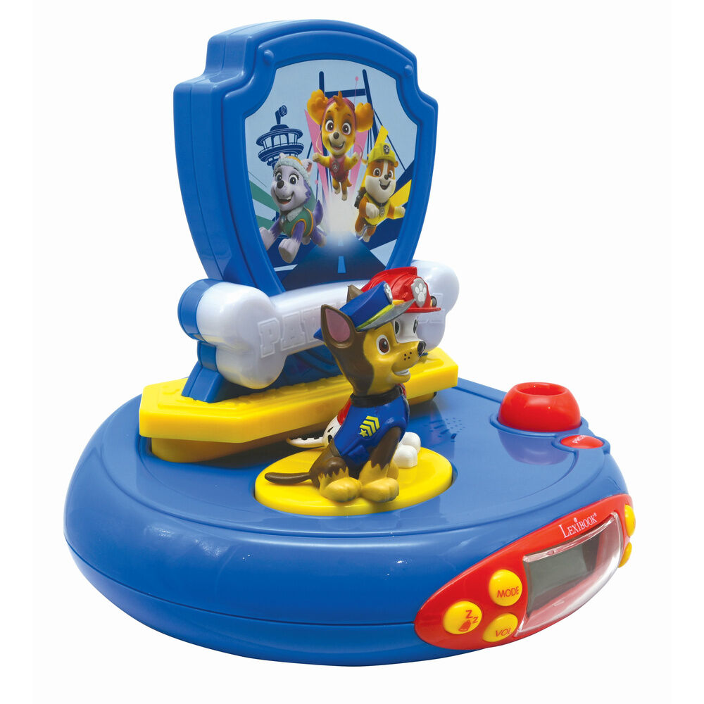 Paw Patrol 3D Projektor Väckarklocka
