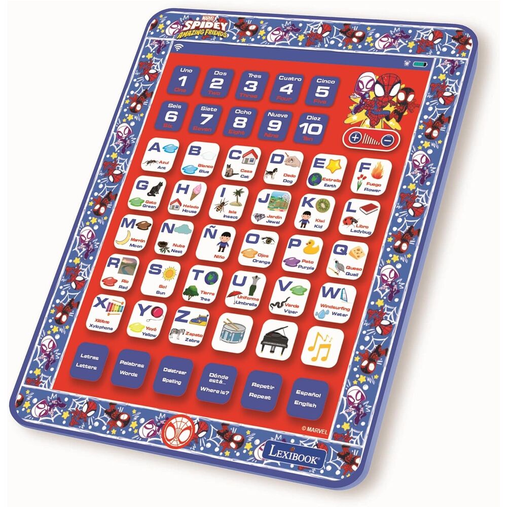 Marvel Spidey Bilingual Talande Utbildningstablett