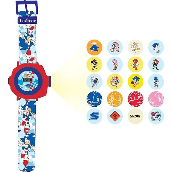 Sonic The Hedgehog Digitalt Armbandsur med Projektioner
