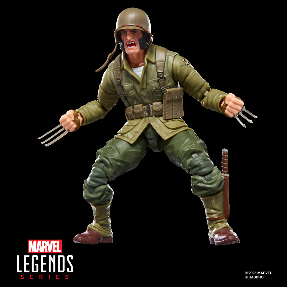 Marvel Legends Series Wolverine Wwil Logan Figur 15cm