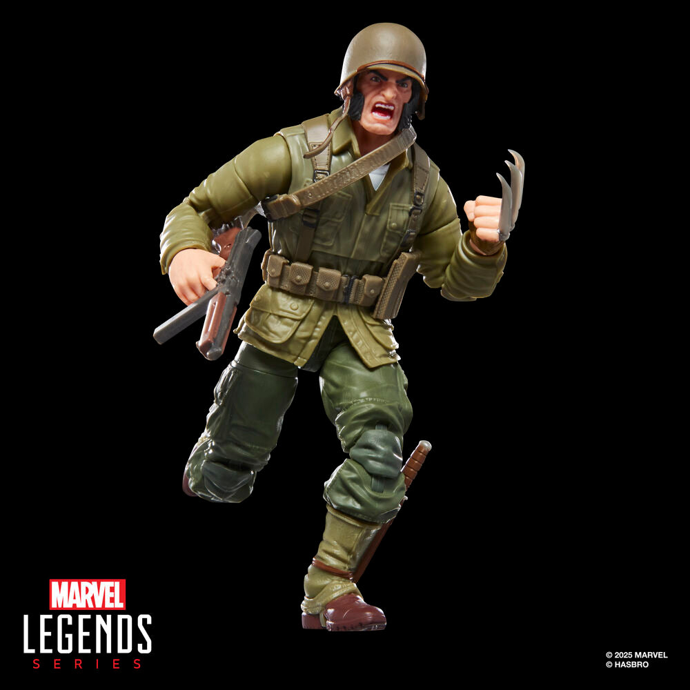 Marvel Legends Series Wolverine Wwil Logan Figur 15cm