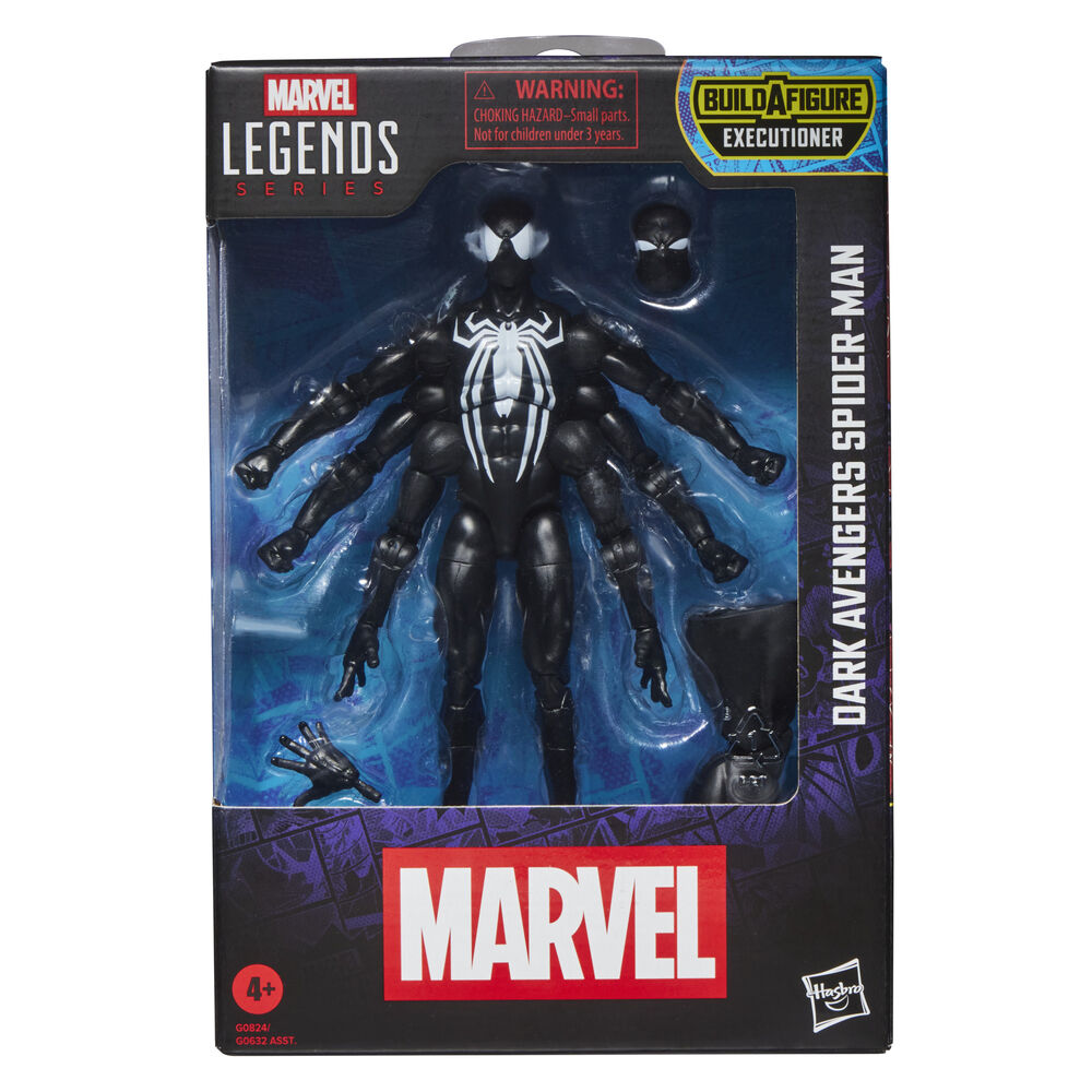 Marvel Legends Series Dark Avengers Spider-Man Figur 15 cm