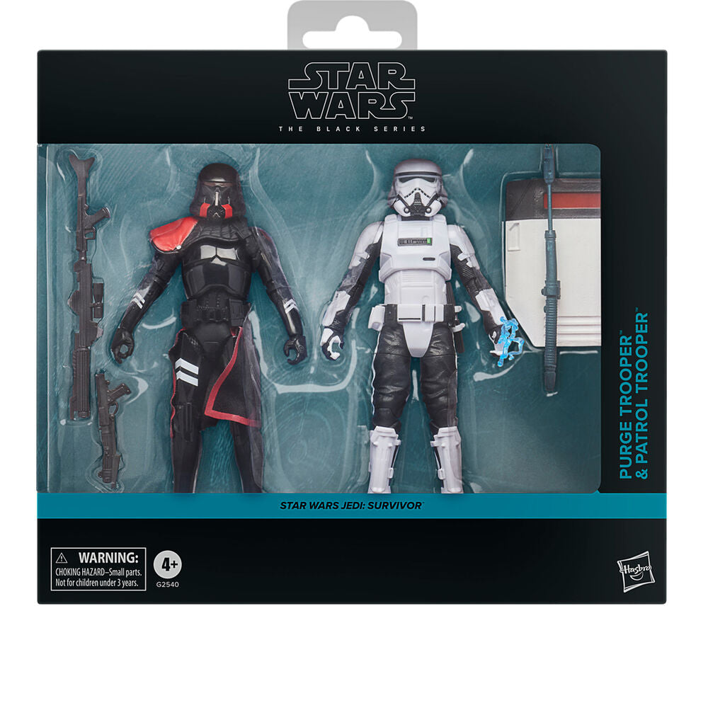 Star Wars Jedi Survivor Purge Trooper & Patrol Trooper Paket - 2 Figurer 15cm