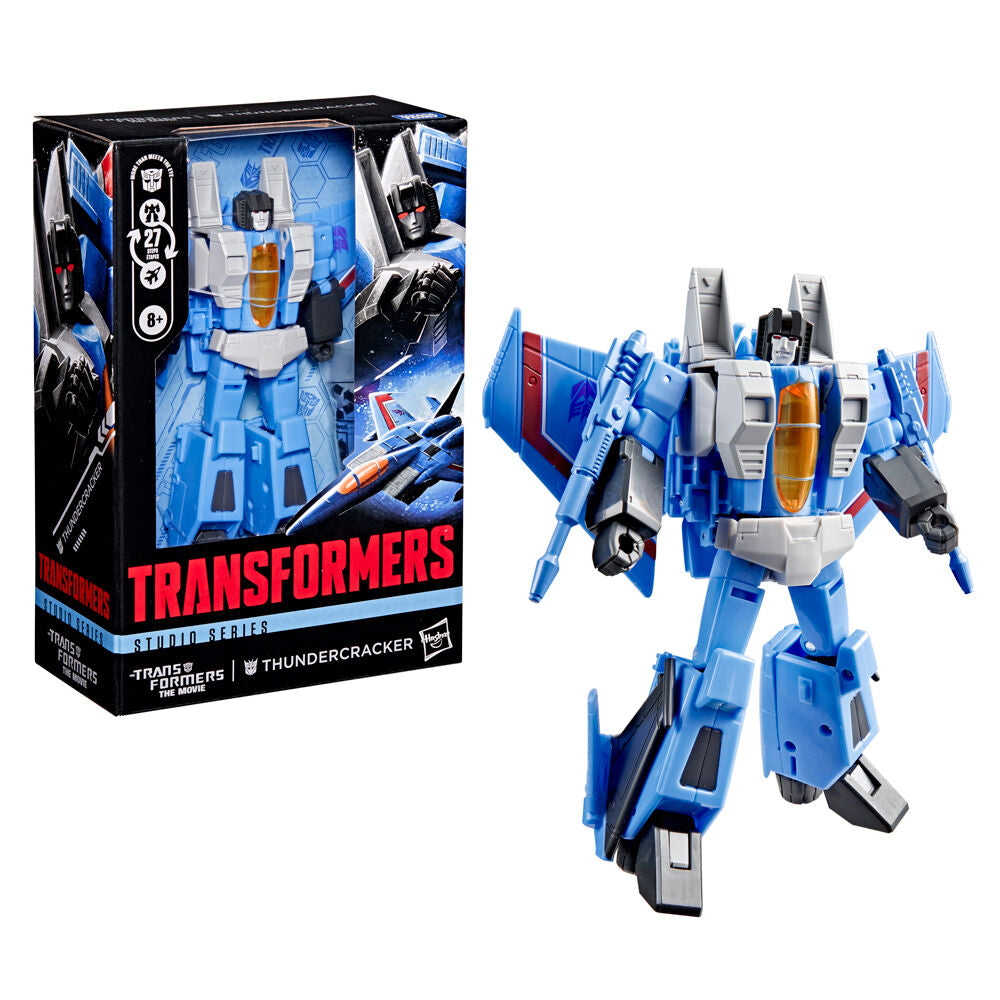 Transformers The Movie Voyager Class Thundercracker Figur 16,5 cm