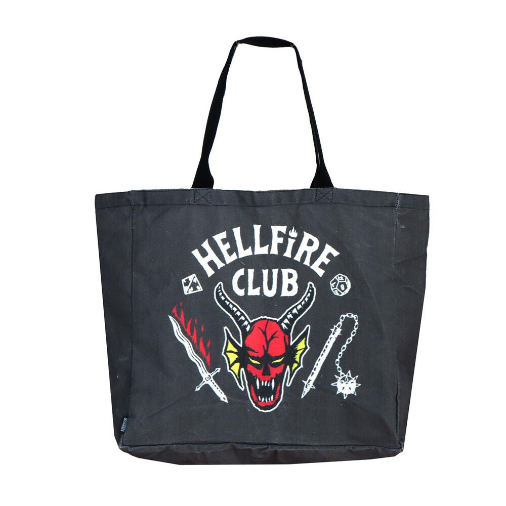 Stranger Things Shopping Bag - Tote Bag i Retro Stil