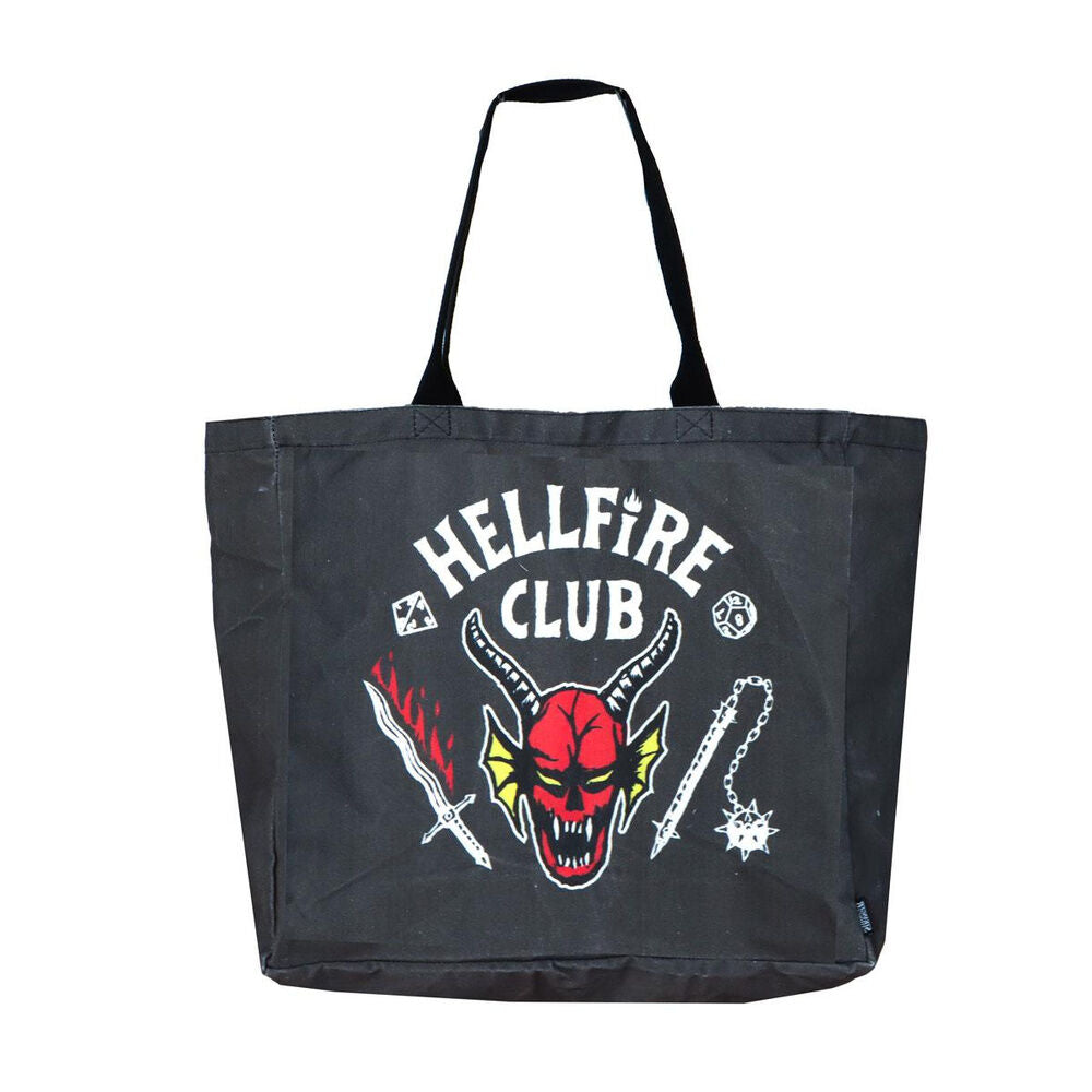 Stranger Things Shopping Bag - Tote Bag i Retro Stil