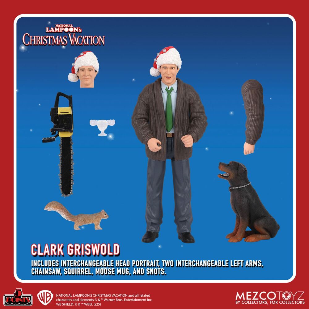 National Lampoon´s Christmas Vacation Clark Griswold Figur 10 cm