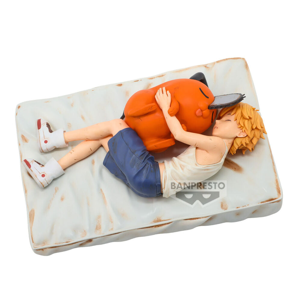 Chainsaw Man Denji & Pochita Break Time Figur 14cm