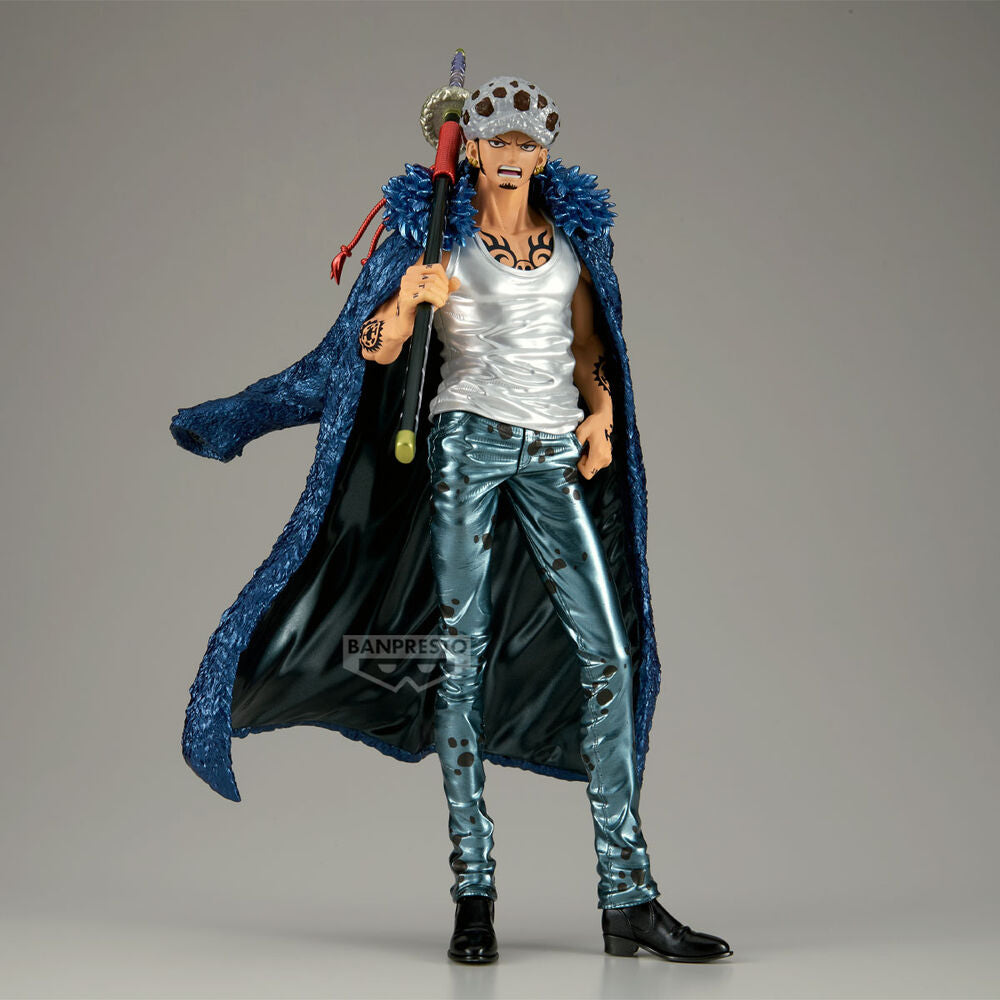 One Piece Trafalgar Law Metallisk Figur 31cm