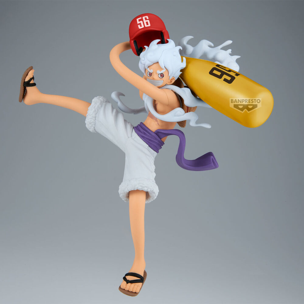 One Piece Monkey D. Luffy Gear 5 Battle Record Figur 17cm