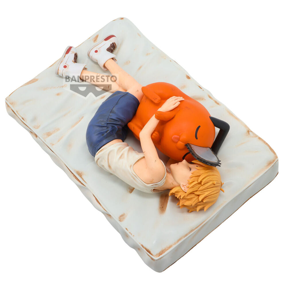 Chainsaw Man Denji & Pochita Break Time Figur 14cm