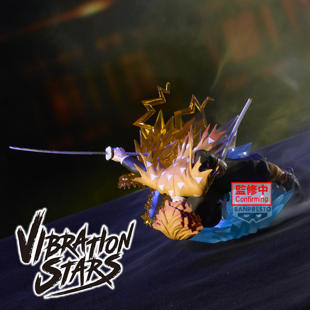 Demon Slayer Kimetsu no Yaiba Vibration Stars Zenitsu Agatsuma Figur 12cm