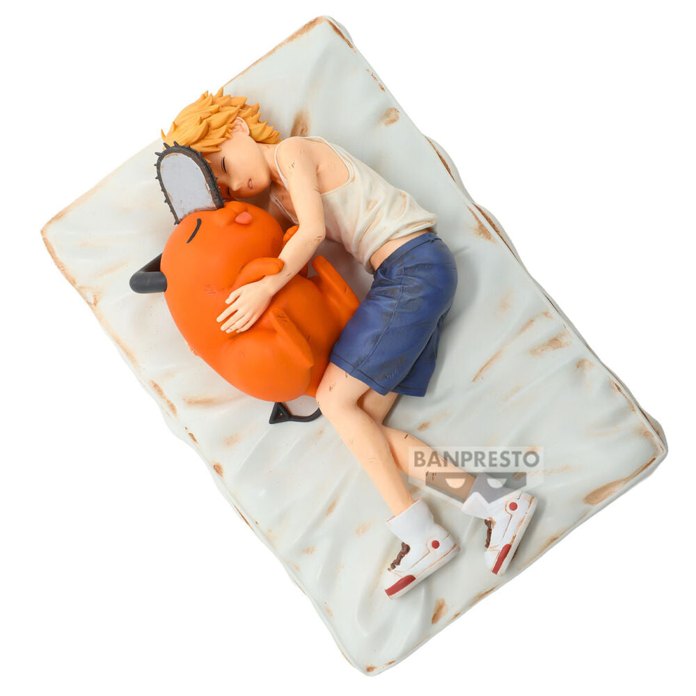 Chainsaw Man Denji & Pochita Break Time Figur 14cm