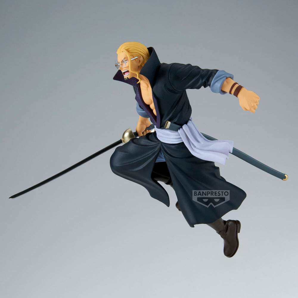 One Piece Silvers Rayleigh Battle Record Figur 16 cm