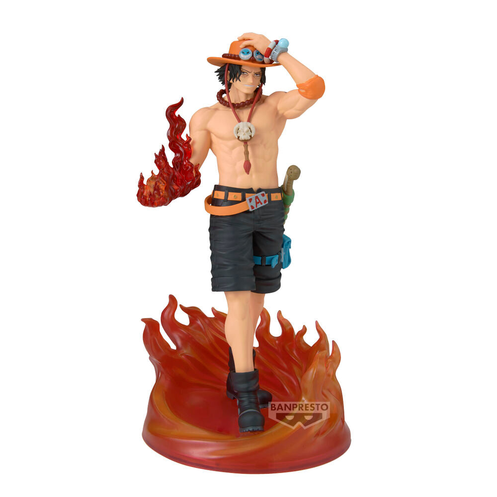One Piece Shukko Portgas D. Ace Figur 20cm