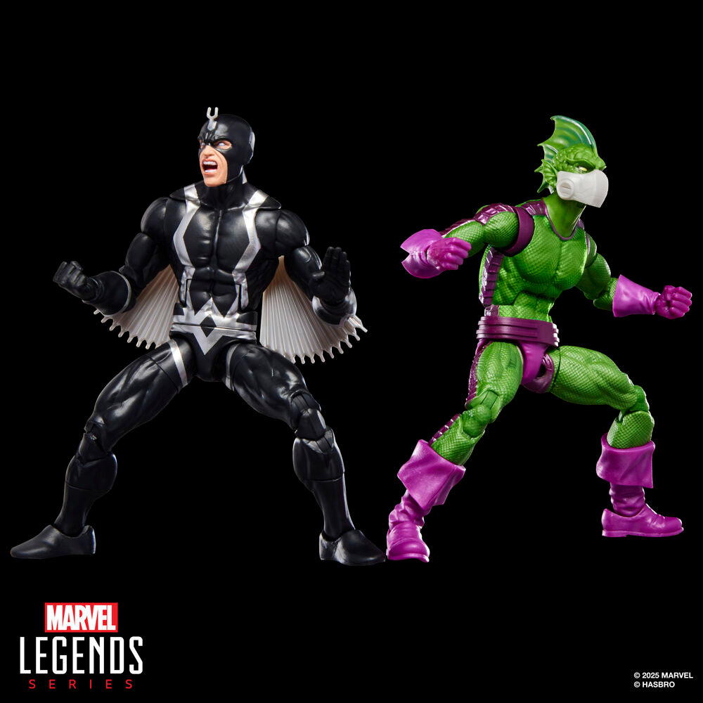 Marvel Legends Series Inhumans Black Bolt & Triton set - 15 cm figurer