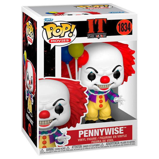 POP Figur IT Pennywise 1990 - Skrämmande Samlarobjekt