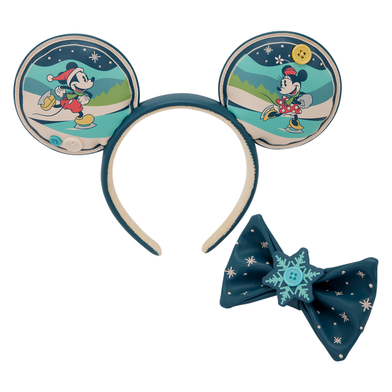 Loungefly Disney Mickey & Minnie Holiday Huvudband