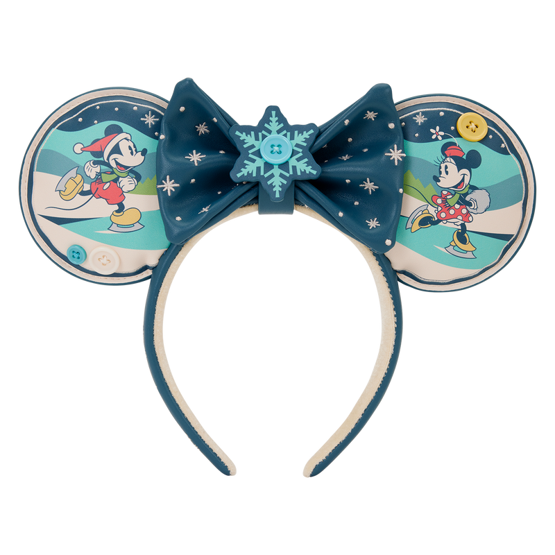 Loungefly Disney Mickey & Minnie Holiday Huvudband