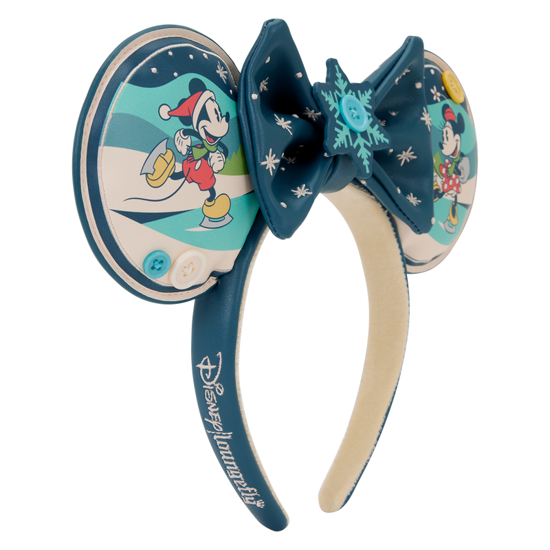 Loungefly Disney Mickey & Minnie Holiday Huvudband