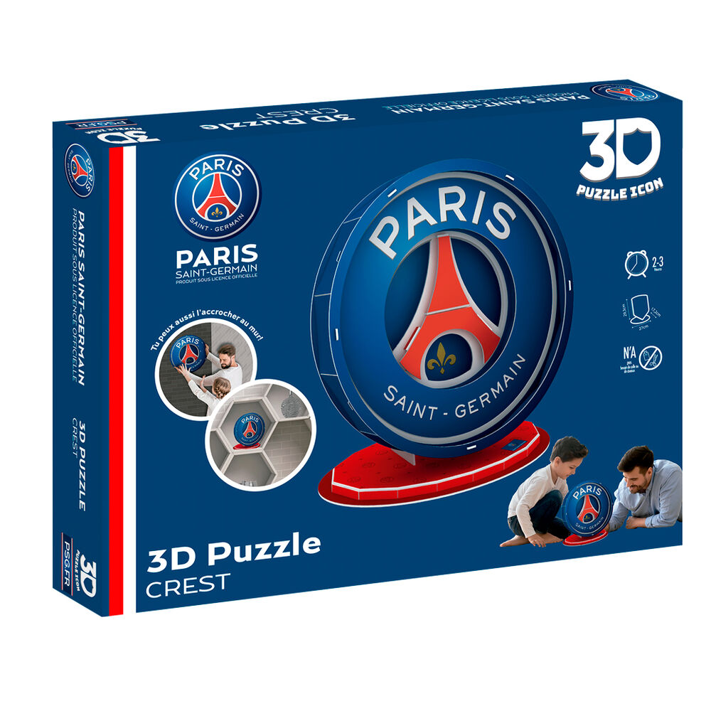 Paris Saint-Germain Shield 3D Pussel
