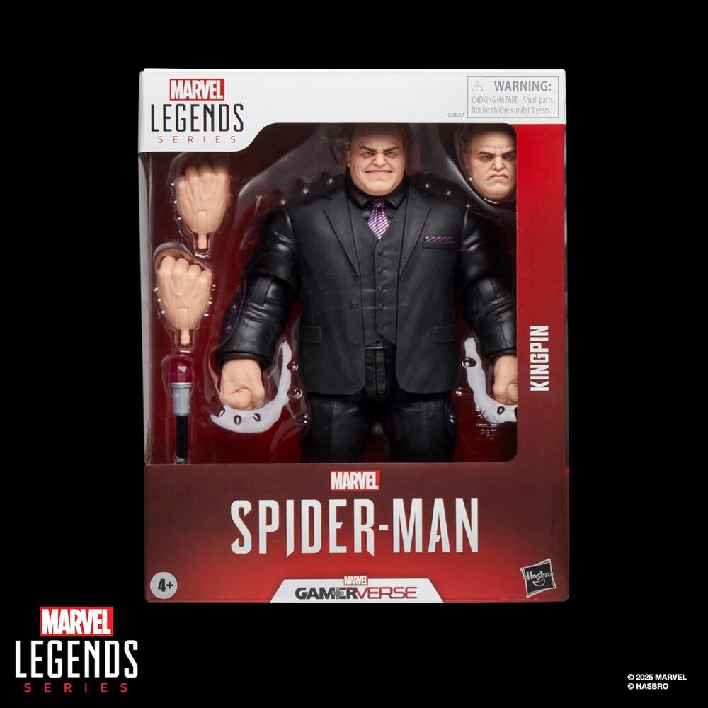 Marvel Legends Series Gameverse Spider-Man Kingpin Figur 15 cm